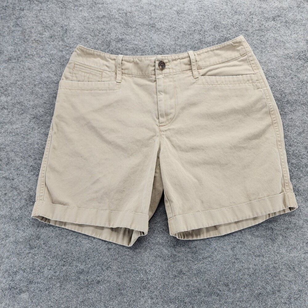 LRL Lauren Ralph Lauren Shorts Womens 4 Khaki Chino 29" Waist